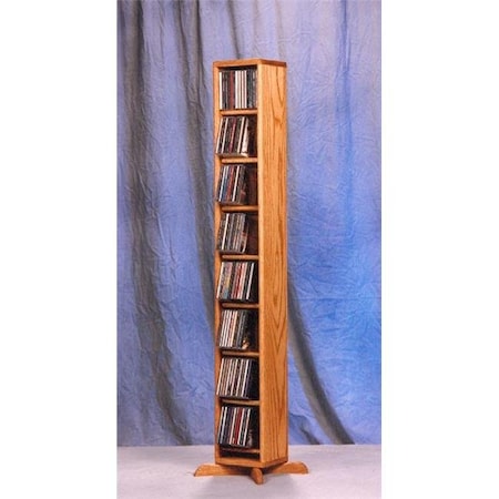 Wood Shed Wood Shed 806 Solid Oak Dowel Cabinet for CDs 806